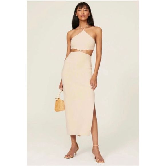 Bec & Bridge Iris‎ Halter Midi Dress Size 8! - Picture 7 of 10